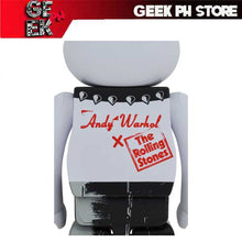 Load image into Gallery viewer, Medicom BE@RBRICK Andy Warhol The Rolling Stones Sticky Fingers Design Ver. 1000% sold by Geek PH Store