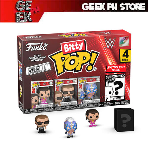 Funko WWE Bitty Pop! Razor Ramon Four-Pack sold by Geek PH