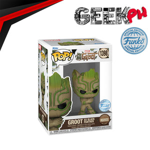 Funko Pop! Marvel: We Are Groot 85th Anniversary - Groot as Black Panther Special Edition Exclusive sold by Geek PH