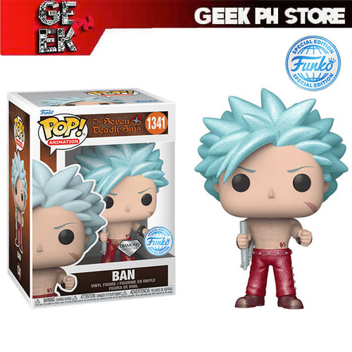 Funko Pop! Animation: Seven Deadly Sins - Ban (Diamond Glitter Ver.) Special Edition Exclusive sold by Geek PH