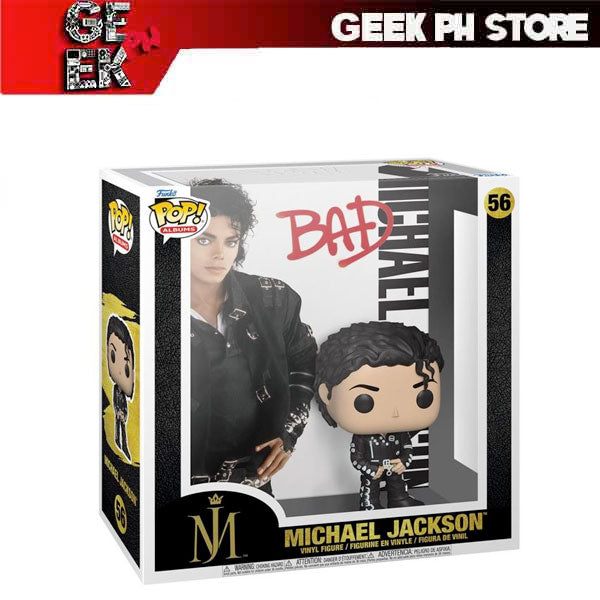 Funko Pop Album Michael Jackson - Bad #56 sold by Geek PH – GeekPH