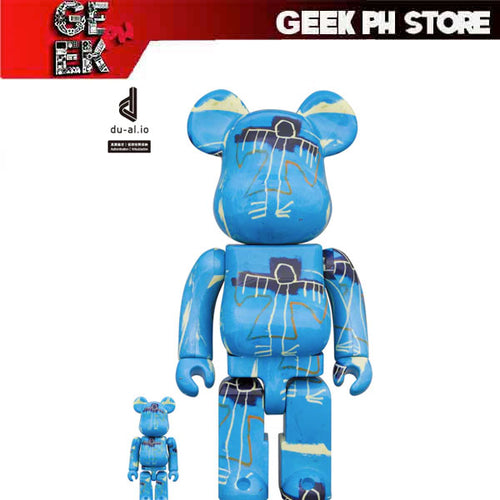 Medicom BE@RBRICK Jean Michel Basquiat #9 100% & 400% sold by Geek PH Store