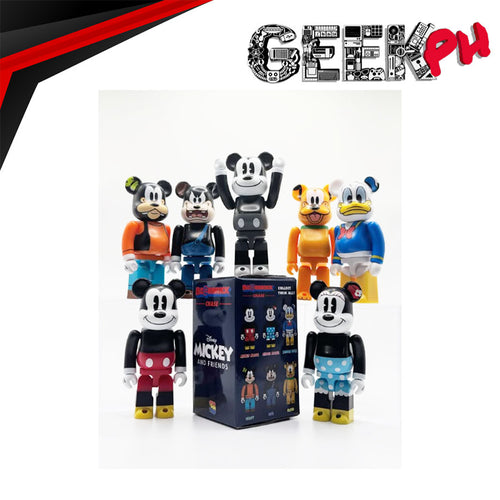 Medicom Be@rbrick mickey mouse&friends 100% sold by Geek PH