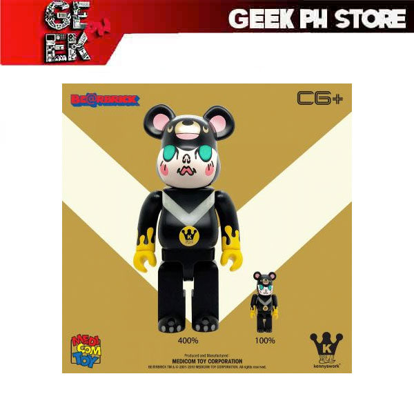 Medicom BE@RBRICK X KENNYSWORK MOLLY BEAR 100% & 400 Medicom BE@RBRICK X KENNYSWORK MOLLY BEAR 100% & 400