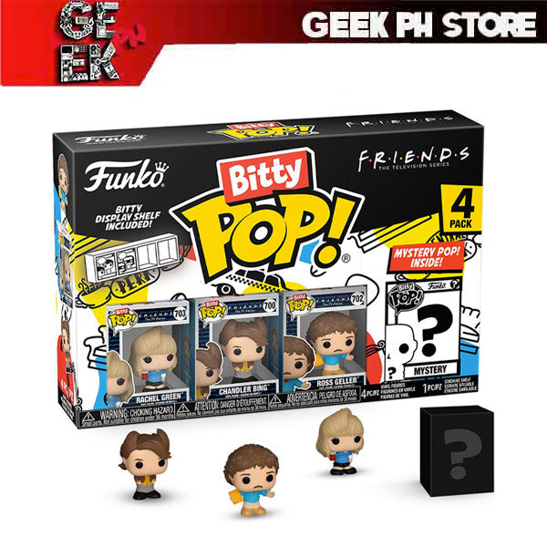 Funko Friends Bitty Pop! Rachel Green 80's Four-Pack sold by Geek PH