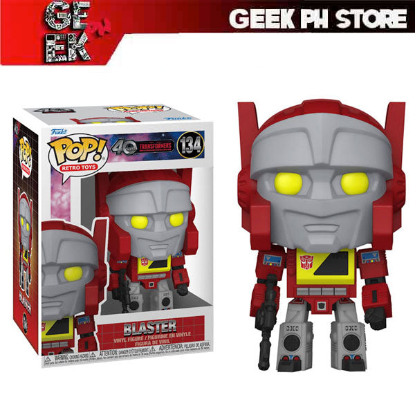 Funko Pop! Retro Toys: Transformers Generation 1 - Blaster sold by Geek PH