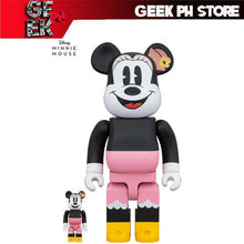 Load image into Gallery viewer, Medicom BE@RBRICK Box Lunch Minnie Mouse 100% &amp; 400%  sold by Geek PH