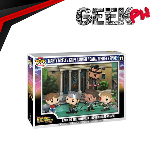 Funko Back to the Future Part II Hoverboard Chase Deluxe Funko Pop! Moment with Case #11 sold by Geek PH