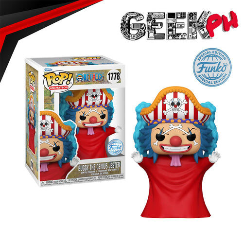 Funko POP Animation: One Piece - Buggy (Post Time-Skip) Special Edition Exclusive sold by Geek PH