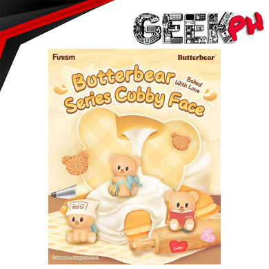 Funism Butterbear Baked with Love Series Cubby Face sold by Geek PH