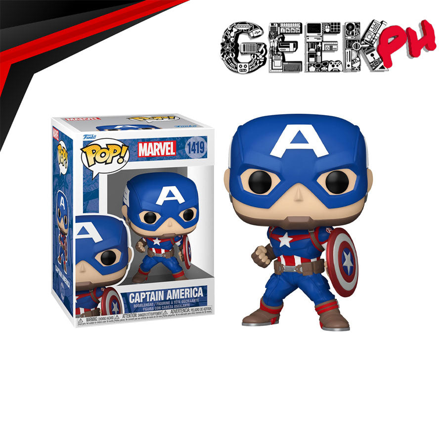 Funko Pop! Marvel: Marvel New Classics Captain America sold by