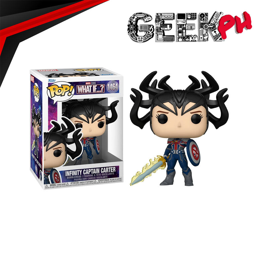 Funko Pop! Marvel: What If...? - Infinity Captain Carter sold by Geek PH