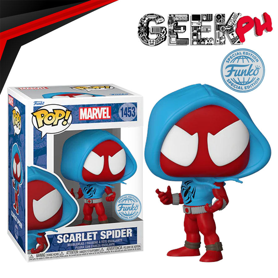 Funko Pop! Marvel - Scarlet Spider with Hoodie Special Edition Exclusive sold by Geek PH