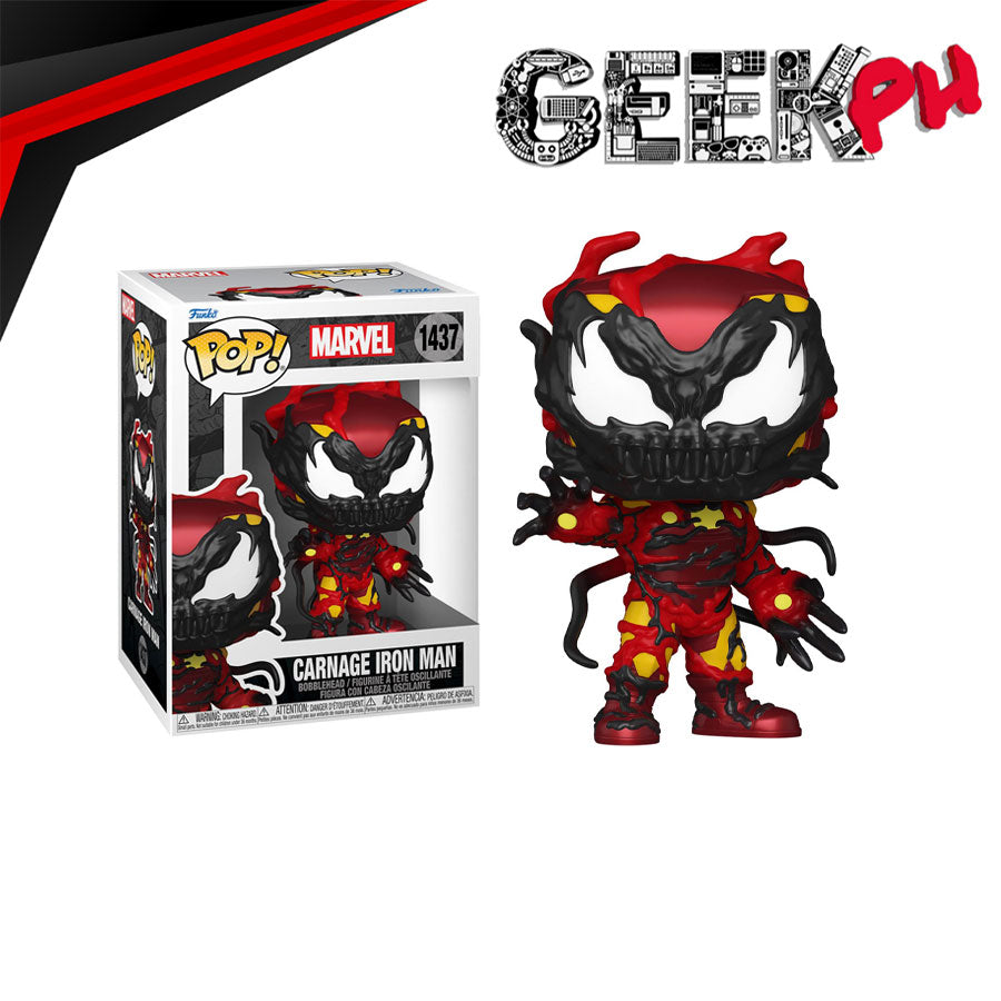 Funko Pop! Marvel: Absolute Carnage - Carnage Iron Man sold by Geek PH