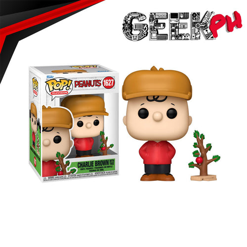Funko Pop! Television: A Charlie Brown Christmas - Charlie Brown with Tree sold by Geek PH