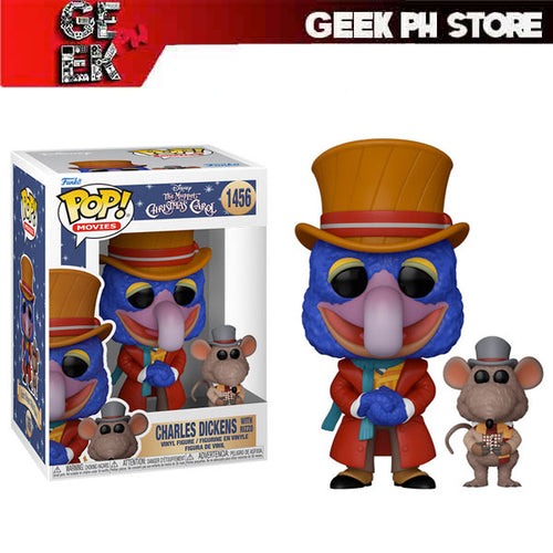 Funko Pop! & Buddy: The Muppet Christmas Carol - Charles Dickens / Gonzo with Rizzo  sold by Geek PH