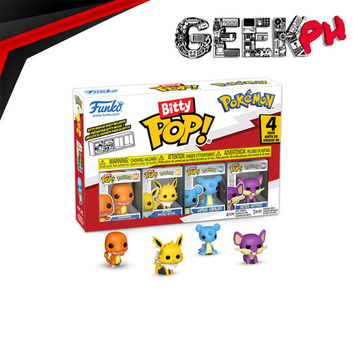 Funko Pokemon Bitty Pop! Series 1 Four-Pack - Charmander sold by Geek PH