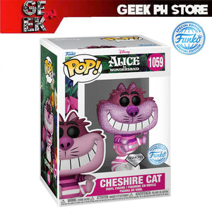 Funko POP Disney: Alice in Wonderland - Cheshire Cat Diamond Glitter Special Edition Exclusive sold by Geek PH