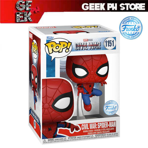 Funko Pop! Marvel: Captain America: Civil War Build A Scene - Spider-Man Special Edition Exclusive  sold by Geek PH