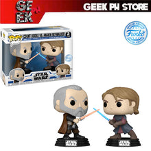 Load image into Gallery viewer, Funko Pop Vinyl STAR WARS: THE CLONE WARS 2 pack - Count Dooku vs Anakin Skywalker sold by Geek PH