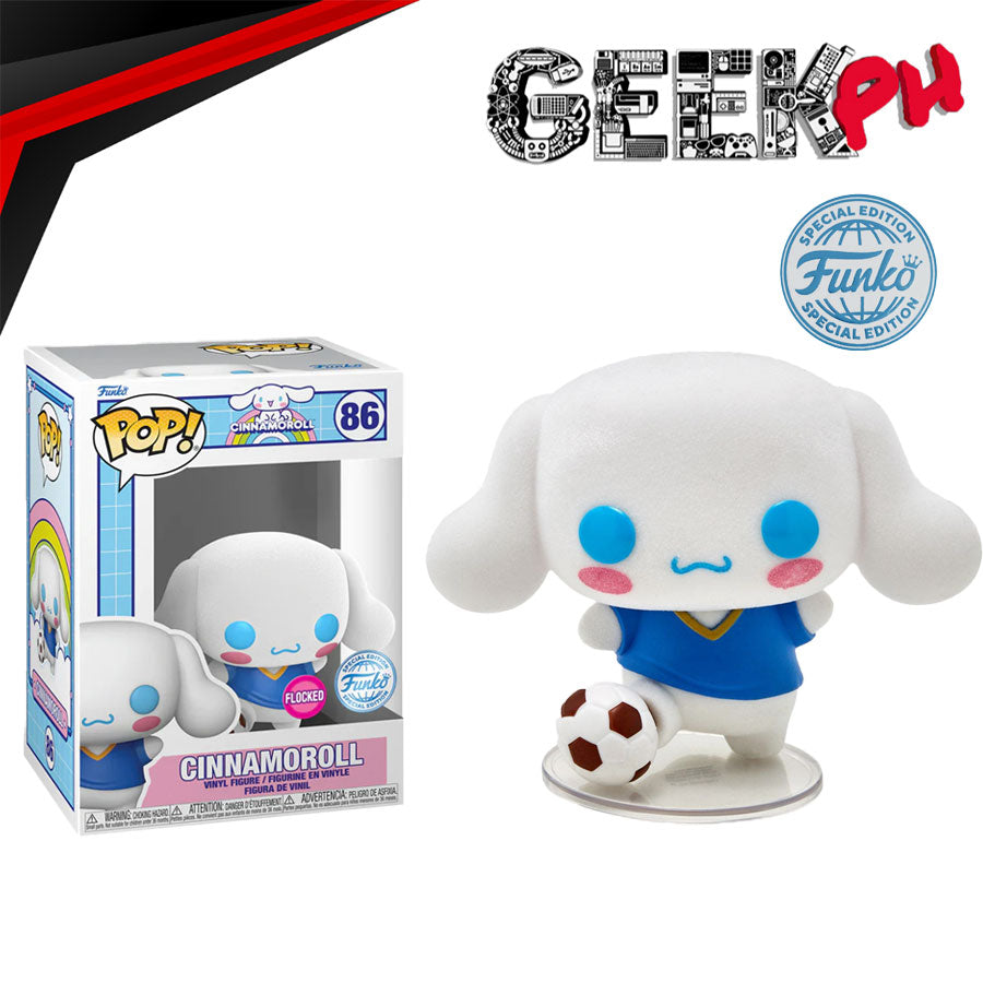 Funko POP! Sanrio: Cinnamoroll FLOCKED #86 Special Edition Exclusive sold by Geek PH