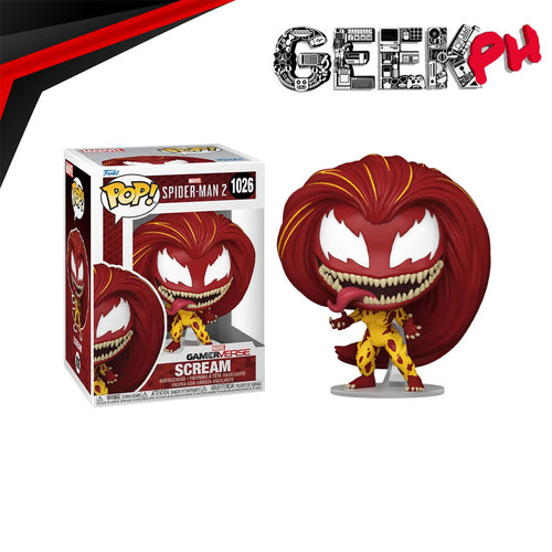 Funko Pop! Games: Spider-Man 2 - Scream (Mary Jane) by Geek PH
