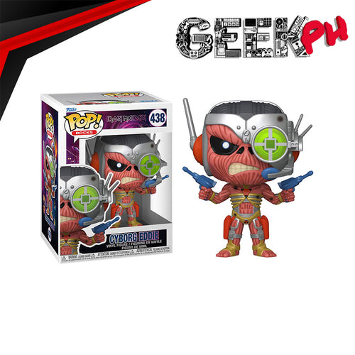 Funko Pop! Rocks: Iron Maiden - Cyborg Eddie by Geek PH