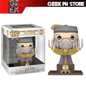 Funko Pop! Deluxe: Harry Potter and the Prisoner of Azkaban 20th Anniversary - Dumbledore with Podium sold by Geek PH