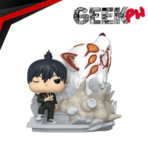 Funko Chainsaw Man Aki Hayakawa with Fox Devil Funko Pop! Moment #1972 sold by Geek PH Store