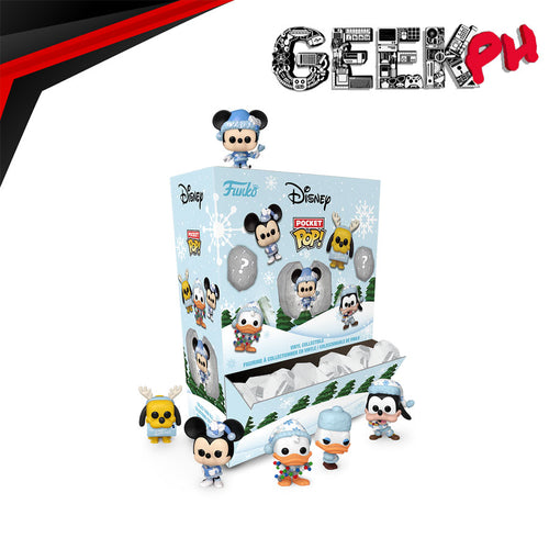 Funko Disney Mickey & Friends Holiday Mystery Pocket Pop! Snowball sold by Geek PH
