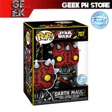 Load image into Gallery viewer, Funko Pop Star Wars: Phantom Menace 25th Anniversary - Darth Maul Retro Special Edition Exclusive sold by Geek PH