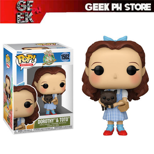 Funko Pop! & Buddy: The Wizard of Oz 85th Anniversary - Dorothy & Toto sold by Geek PH