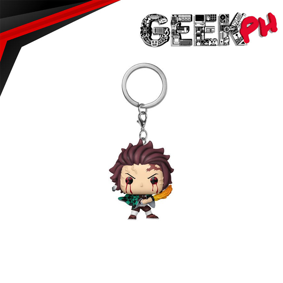 Funko Demon Slayer Tanjiro Kamado (Sun Breathing) Funko Pocket Pop! Key Chain sold by Geek PH Store