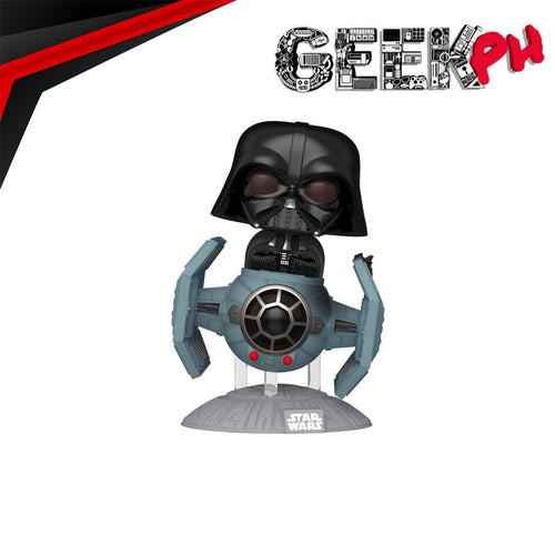 Funko Pop! Rides Deluxe: Star Wars: Dark Side - Darth Vader with TIE Advanced x1 Starfighter sold by Geek PH
