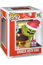 Load image into Gallery viewer, Funko Pop! Deluxe: How the Grinch Stole Christmas - The Grinch with Bag sold by Geek PH