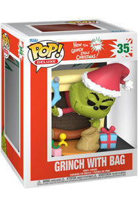Funko Pop! Deluxe: How the Grinch Stole Christmas - The Grinch with Bag sold by Geek PH