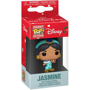 Funko Disney Princess Holiday Jasmine Funko Pocket Pop! Key Chain sold by Geek PH