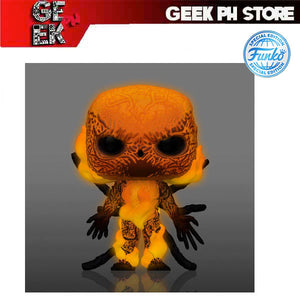 Funko Pop! Television: Stranger Things Season 4 Vecna Fire Glow in the Dark Special Edition Exclusive sold by Geek PH