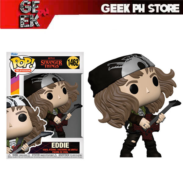 Funko Pop! Television: Stranger Things Season 4 - Eddie with Guitar (Hunter) sold by Geek PH