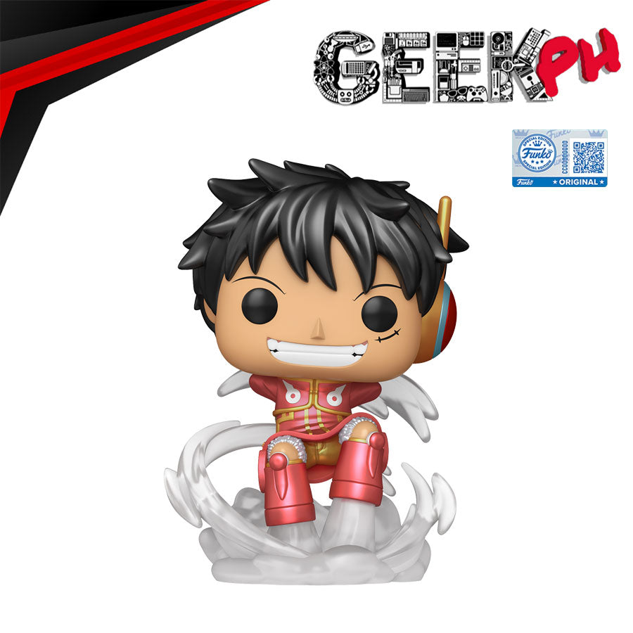 Funko One Piece Egghead Island Monkey D. Luffy Metallic Funko Pop