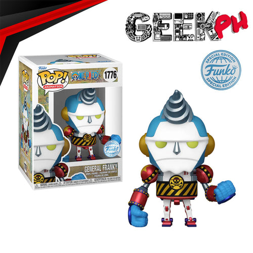 Funko POP Animation: One Piece - General Franky Special Edition Exclusive sold by Geek PH
