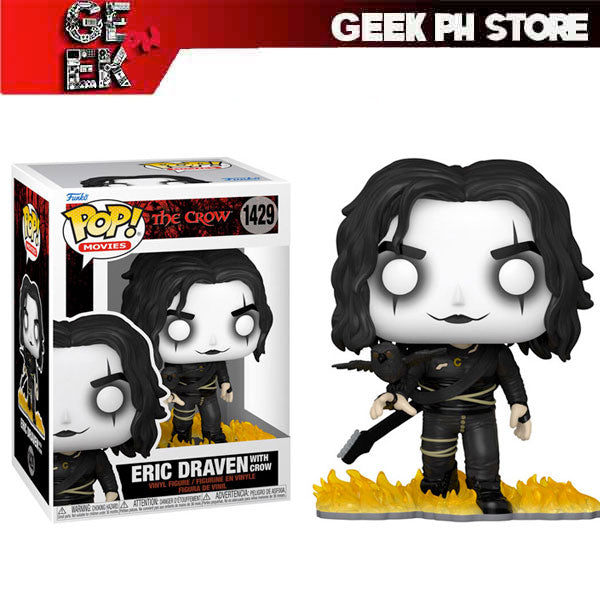 Funko Pop The Crow Eric Draven with Crow sold by Geek PH