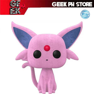 Funko POP! Animation: Pokemon - Espeon Flocked Special Edition Exclusive sold by Geek PH