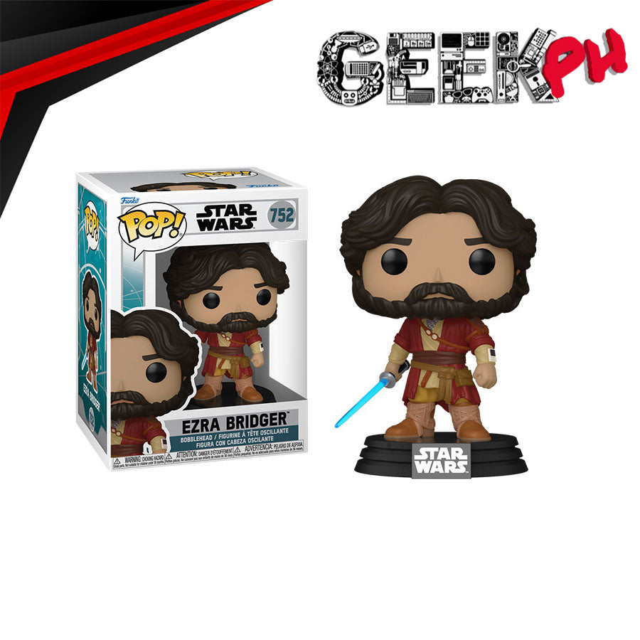Funko Pop! Star Wars: Ahsoka - Ezra Bridger with Lightsaber #752