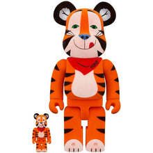Load image into Gallery viewer, Medicom BE@RBRICK TONY THE TIGER VINTAGE FLOCKY Ver. 100% &amp; 400% ( Pre Order Reservation )
