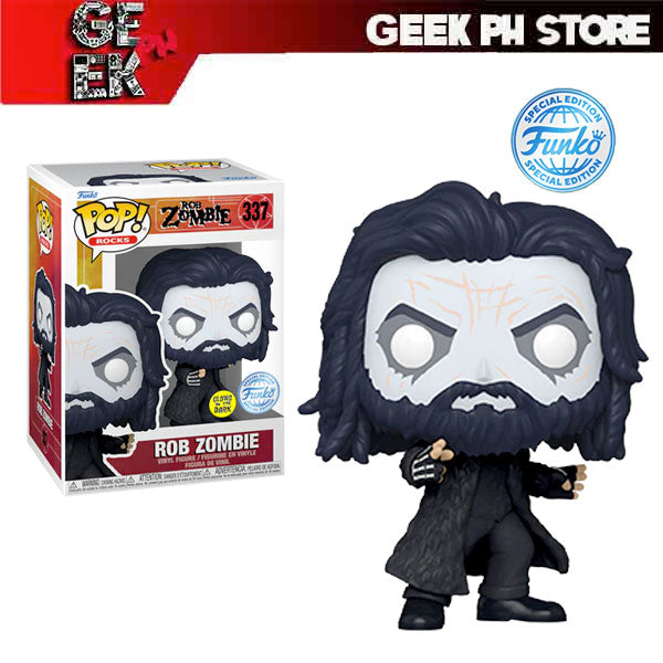 Funko POP Rocks: Rob Zombie (Dragula)( Glow in the Dark ) Special Edition Exclusive sold by Geek PH
