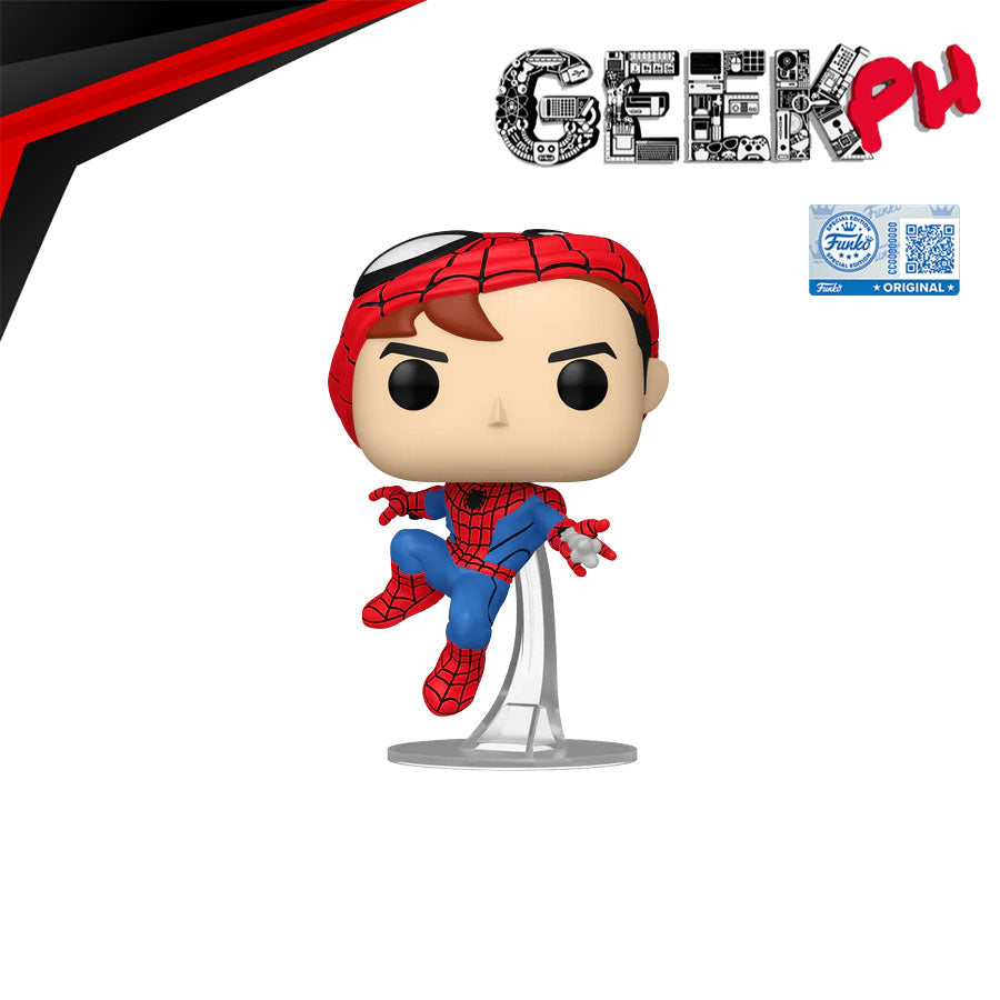 Funko POP! FRIENDLY NEIGHBORHOOD SPIDER-MAN (UNMASKED) Exclusive sold by  Geek PH