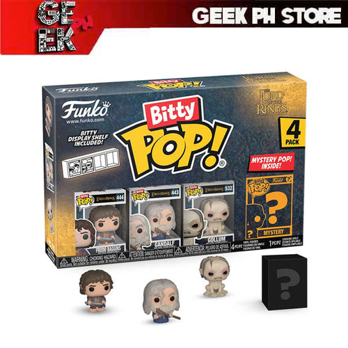 Funko The Lord of the Rings Bitty Pop! Frodo Baggins Four-Pack sold by Geek PH