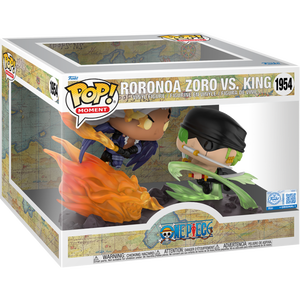 Funko Pop! Moment - One Piece - Roronoa Zoro vs. King (Unmasked) sold by Geek PH