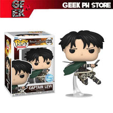 Load image into Gallery viewer, Funko Pop Animation Attack on Titan Captain Levi Ackerman Special Edition Exclusive  sold by Geek PH
